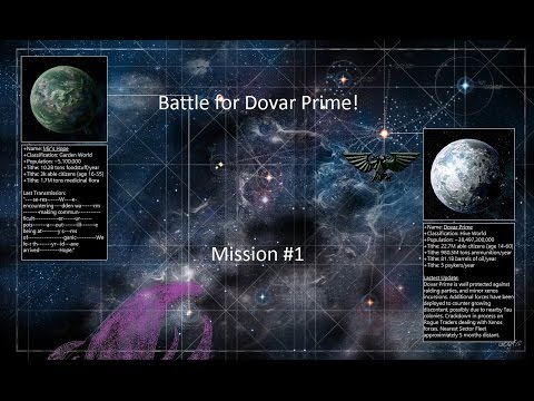 TBMC - Narrative Campaign - Battle for Dovar Prime - Mission #1 - You Voted!