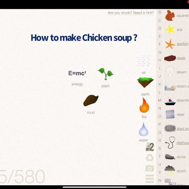 Little AlchemyHow To Make Chicken Soup YouTube
