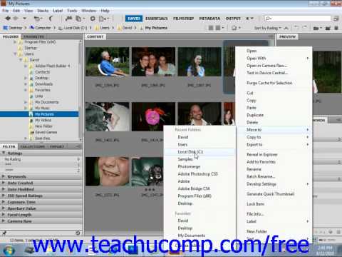 Dreamweaver CS5 Tutorial Copying, Moving & Deleting File Adobe Training Lesson 13.8