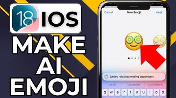 HOW TO MAKE AI EMOJIS ON IPHONE IOS 18 (2025)