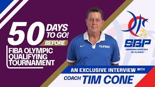 Exclusive! Coach TIM CONE talks about GILAS action plan for FIBA OQT