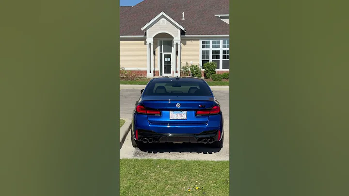 M5 competition cold start 🫨🔉#bmw #m5 #twinturbo #fyp #bmwm5 #f90