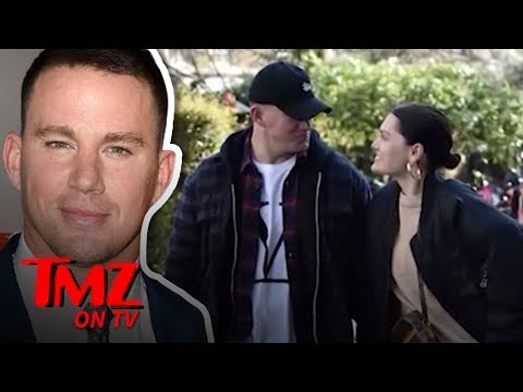 Channing Tatum Strolling Hand-in-Hand with Jessie J in London | TMZ TV