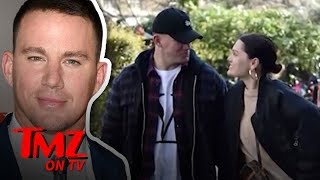 Channing Tatum Strolling Hand-in-Hand with Jessie J in London | TMZ TV