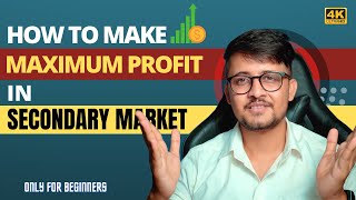 5 Ways To Make Maximum Profit In Secondary Market Share Market Nepal