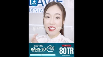 TẠM BIỆT THƯA KẼ, KHẤP KHỂNH, Ố VÀNG - BỌC SỨ THẨM MỸ