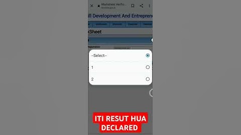 ITI RESULT 2024 KAISE DEKHE #ncvt #iti #itiresult2023 #result