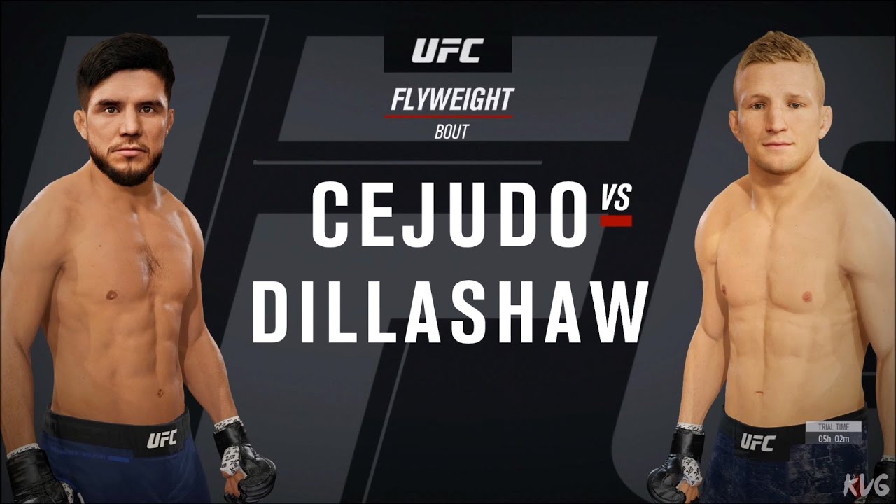 EA Sports UFC 4 - Henry Cejudo vs TJ Dillashaw - Gameplay (PS4 HD ...