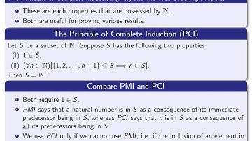 Section 2.5, part 1 Two additional inductive properties of N