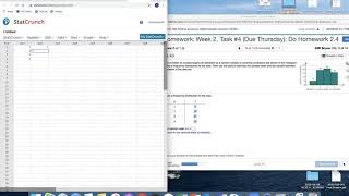 Mr. H's STAT 300: Using StatCrunch to find the Variance and Standard Deviation of Grouped Data