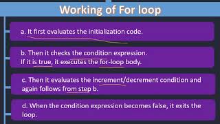 Unit-4 Iterative Statements [Part-6]