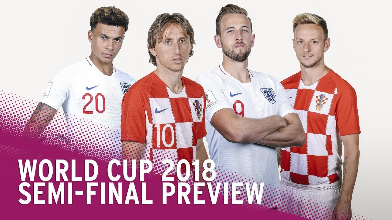 World Cup 2018 England v Croatia Semi-Final Preview