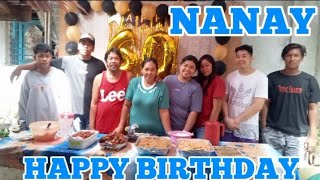 HAPPY 60TH BIRTHDAY NANAY YEAR 2023 