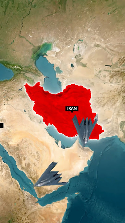 Why Iran Can’t Bomb Israel by Air using Jets  #worldmap #geopolitics #israel