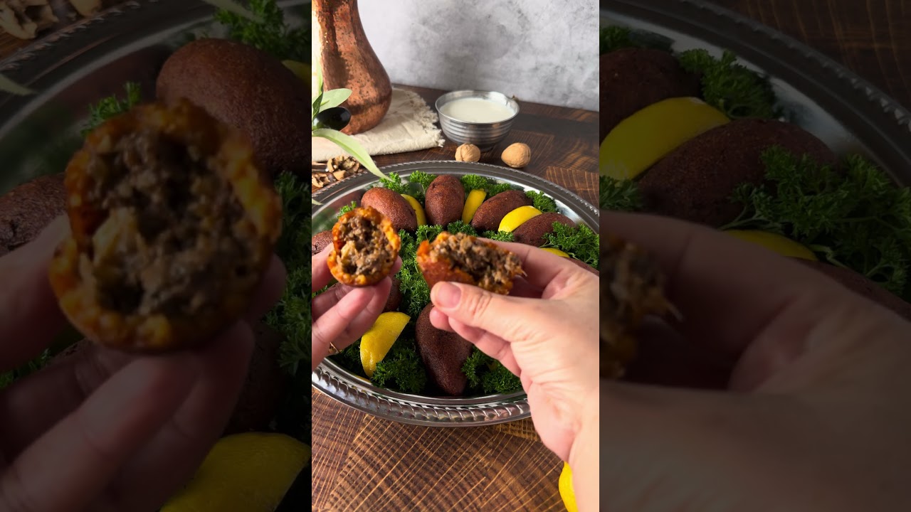 Incecik dis katmaniyla pratik icli kofte!!!! #turkishkitchen #yemektarifleri #yöresel Incecik dis katmaniyla pratik icli kofte!!!! #turkishkitchen #yemektarifleri #yöresel
