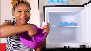 HOW I GOT RID OF FOWL SMELL FROM THE FREEZER /PRETTY HEART TV/