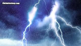 EPIC THUNDER & RAIN   Rainstorm Sounds For Relaxing, Focus or Sleep   White Noise 10 Hours