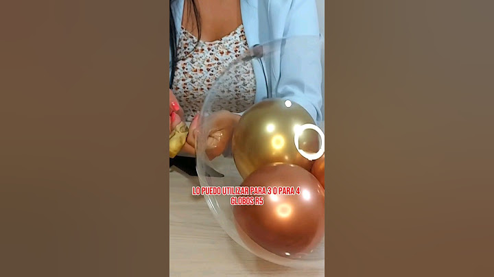 🎈Truco fácil para meter globos dentro de un globo burbuja👌.