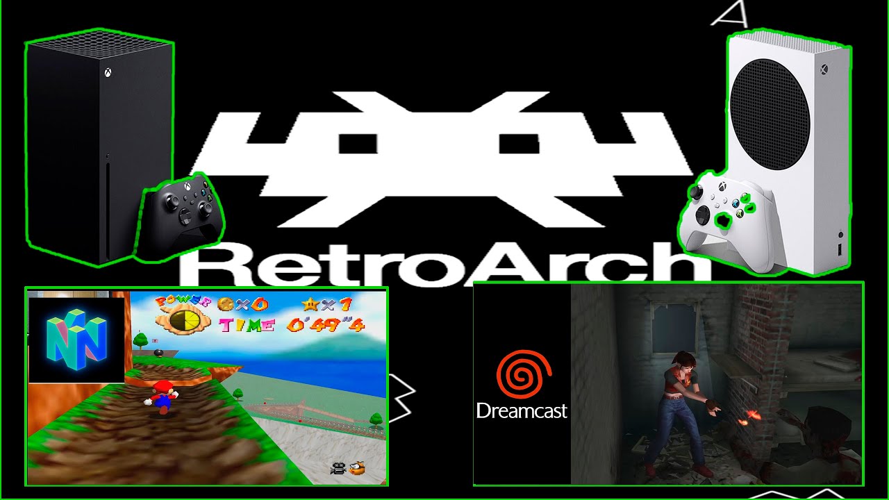 COMO configurar N64 y DREAMCAST en RETROARCH de XBOX SERIES S / X ...