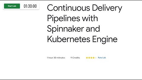 30days of Google Cloud -Track1-4thQuest -2ndLab- Delivery Pipelines with Spin and Kubernetes Engine