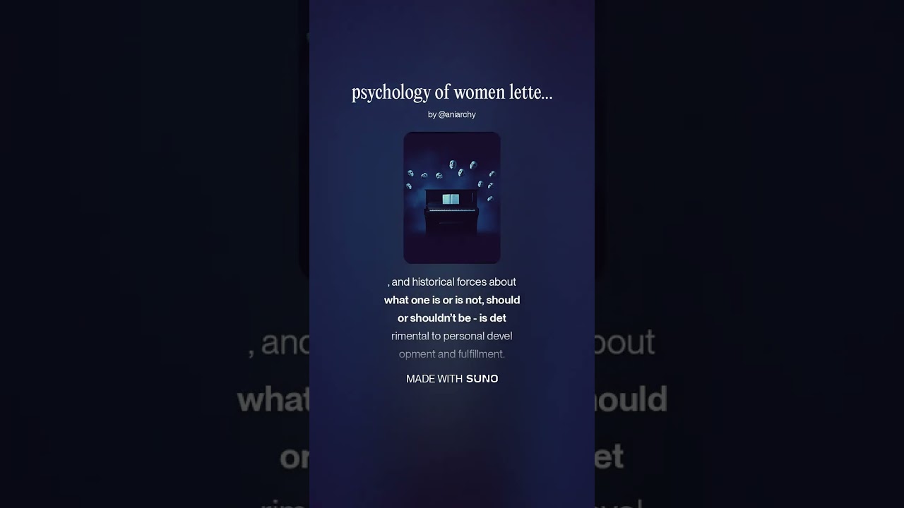 psychology of women [& gender studies] : 2010 letter : LLG