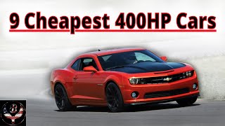 9 Cheapest 400HP American Cars