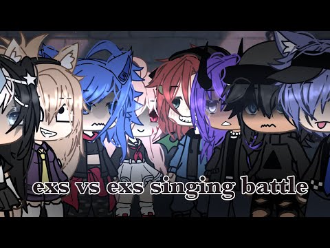 EXS VS EXS SINGING BATTLE || gacha life singing battle || 300 subs special || [loveebitezz]