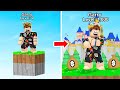 PEASANT to PRINCE Transformation in Skyblock Roblox Islands