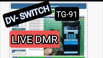 DV SWITCH TEST - DMR TALK GROUP 91