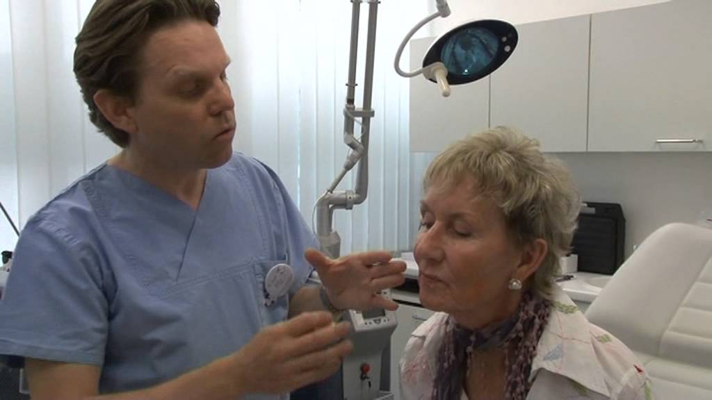 Faltenbehandlung mit dem fraktionierten CO2 Laser