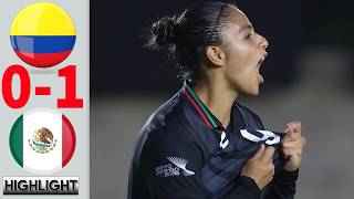 07/31/2026 Colombia vs Mexico HL ! SANTO DOMINGO 2026 WOMEN'S SOCCER