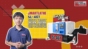 How to Test Tailstock Alignment on SL-46T CNC Lathe | Long Shaft Machining & Automation Features