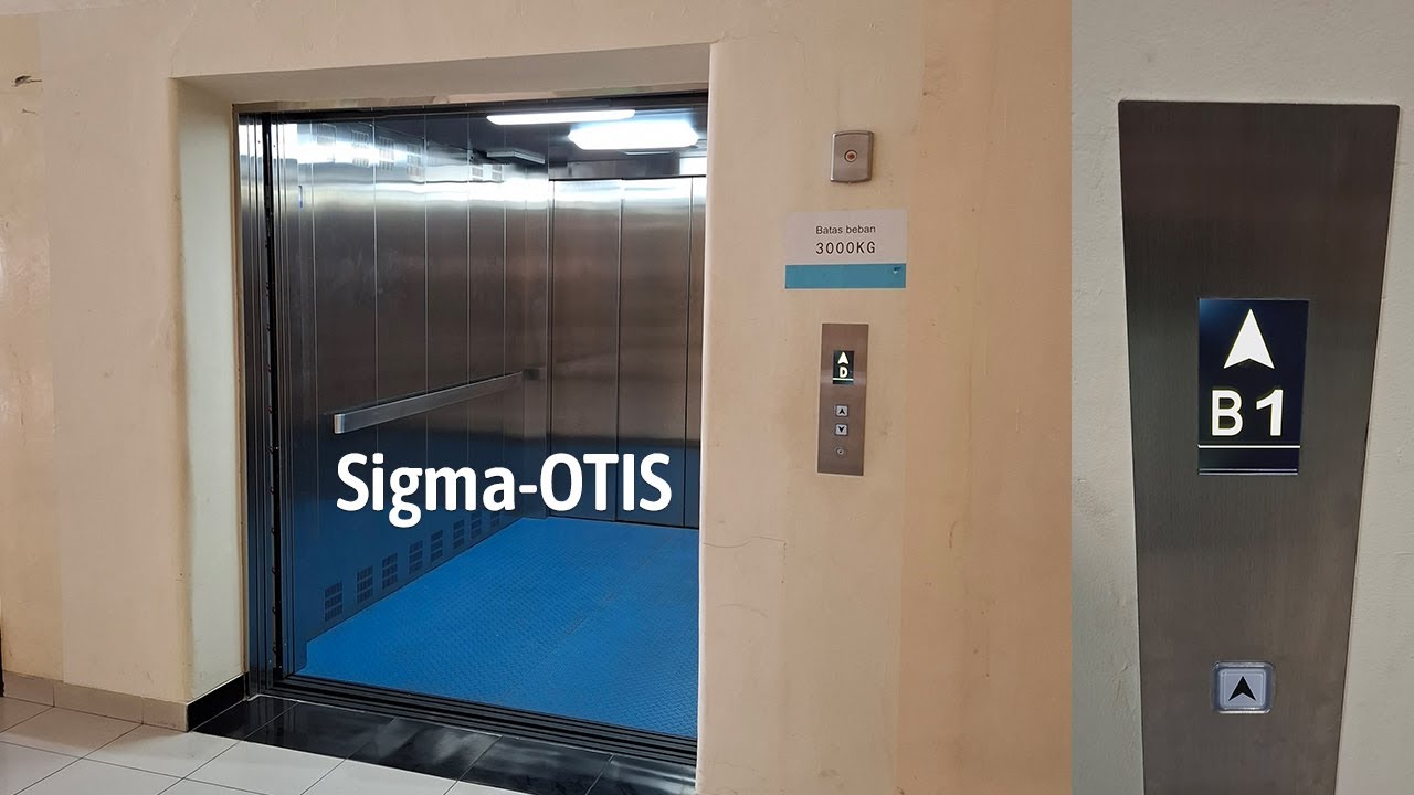 Sigma-OTIS Freight Elevator with Unusual Hall Indicators