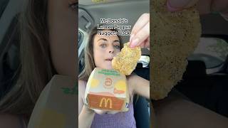 McDonald’s Lemon Pepper Nuggets Hack 🍋🧂🍗#mcdonalds #mcdonaldshacks #lemonpepper #nuggets