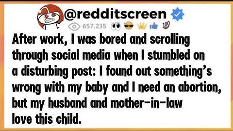 After work, I was bored and scrolling through social media when I stumbled on a disturbing post... 