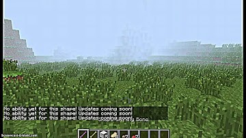 Minecraft shapeshifter mod 1.4.7!