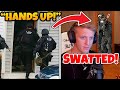 Fortnite Streamers GETTING SWATTED LIVE! (Tfue, Clix, Bugha)