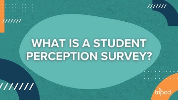 What is a Student Perception Survey?