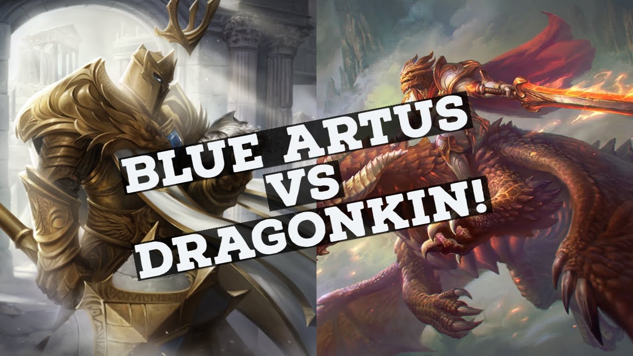 Age of Magic - Blue Artus Vs Dragonkin!