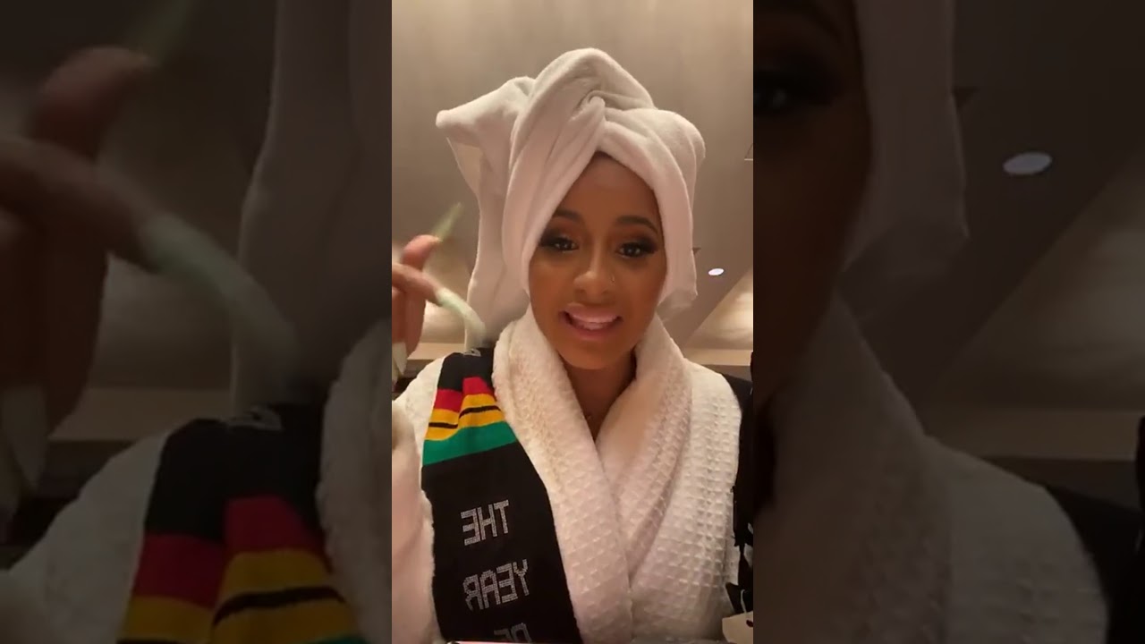 Cardi B Live Stream, December 9, 2019