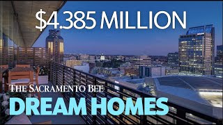 Step Inside Sacramento Penthouse, listed at $4.385 Million, with City and River Views