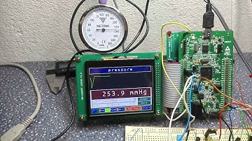 Pressure analyser and leakage test with STM32F4 DISCOVERY