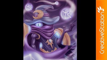 Cyclops: Starsoul Magician - Speed Painting (#Firealpaca) | CreativeStation