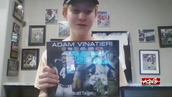 Anthony Erickson, Adam Vinatieri's nephew, shares ...