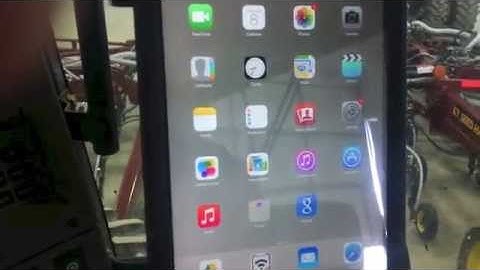 Opening iCon Control App on iPad for your Seed Hawk Seeding System