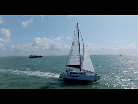 NEEL 52: discover her first sail!