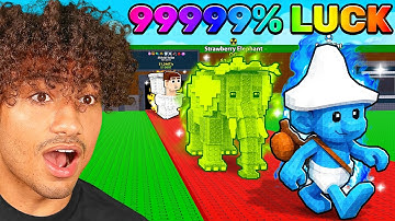 Steal A Brainrot But My LUCK INCREASES..