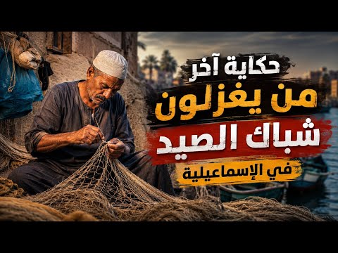بين عقدة وأخرى.. حكاية آخر من يغزلون شباك الصيد في الإسماعيلية