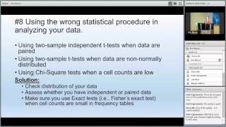 Avoiding Common Statistical Mistakes in Research - Courtney McCracken, PhD