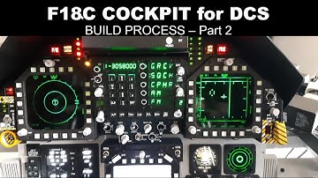 F/A-18C DCS VR Cockpit Build Process Video Part 2a